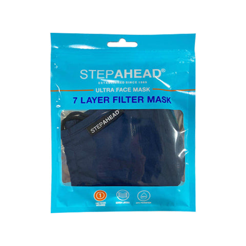Step Ahead Ultra Reusable 7 Layer Filter Face Mask