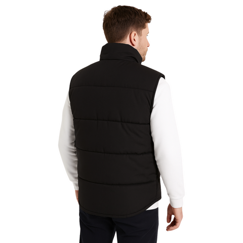 PREMIUM MULTI POCKETS PADDED BODYWARMER GILET BLACK & NAVY