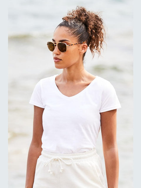 Iconic V-Neck T-Shirt 150 Ladies