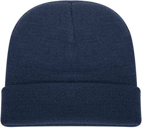 Cap Knitted Ski Turn Up Adult