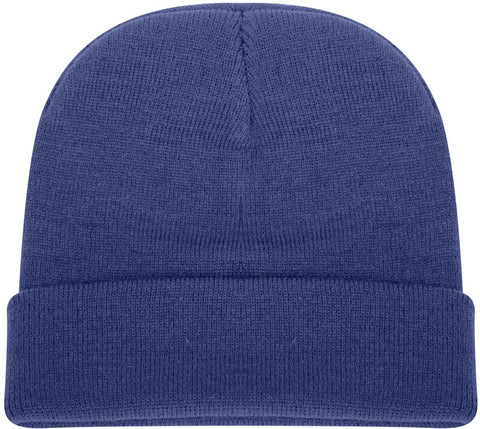 Cap Knitted Ski Turn Up Adult