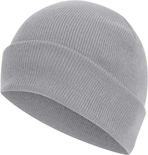 Cap Knitted Ski Turn Up Adult