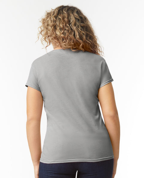 Softstyle Ringspun Cotton V-Neck T-Shirt Ladies