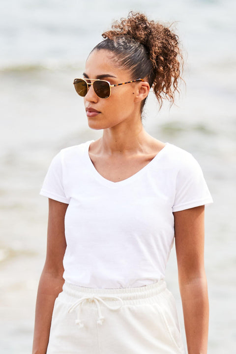 Iconic V-Neck T-Shirt 150 Ladies
