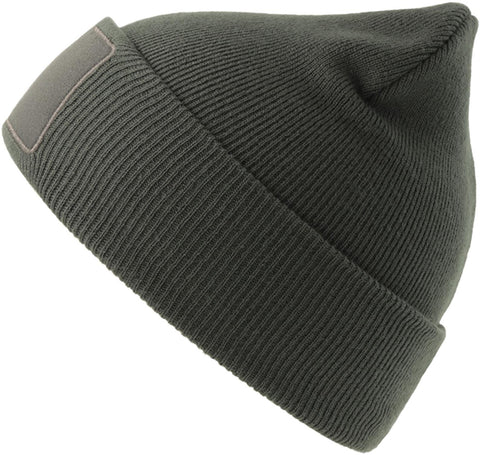 Wind S Patch Recycled Beanie Double Skin Cuffed Adult